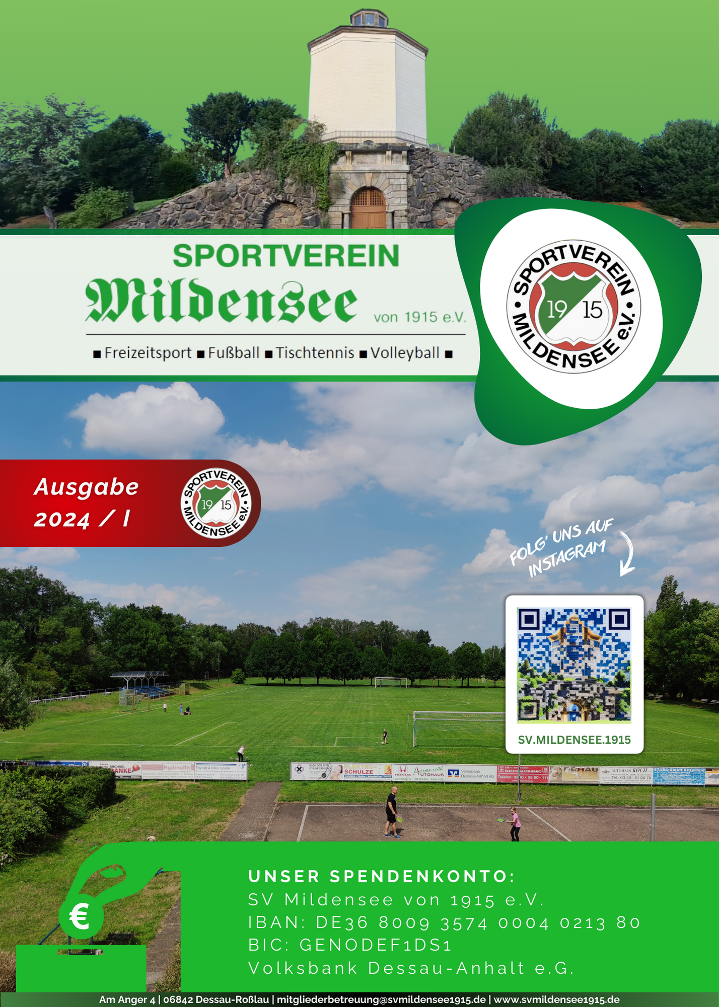 Vereinsflyer 2024 – Quartal 1
