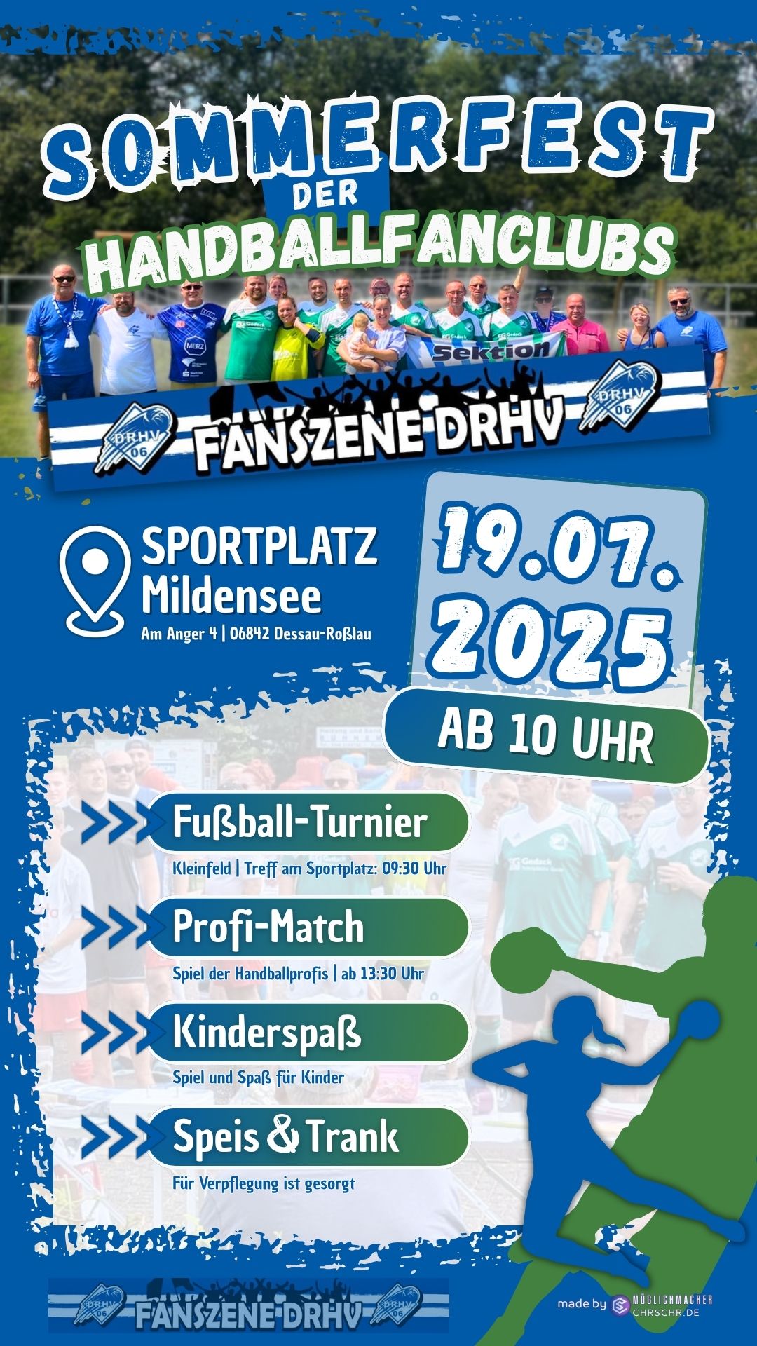 Sommerfest der Handballfanclubs Sommerfest der Handballfanclubs