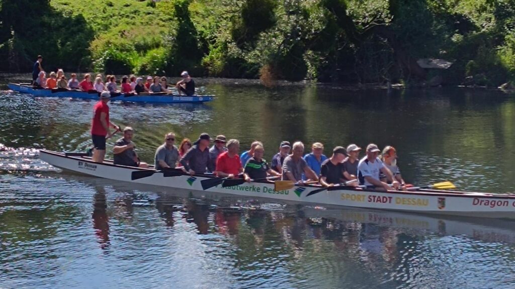 Sportgruppen on tour: Drahtesel und Drachenboot Sportgruppen