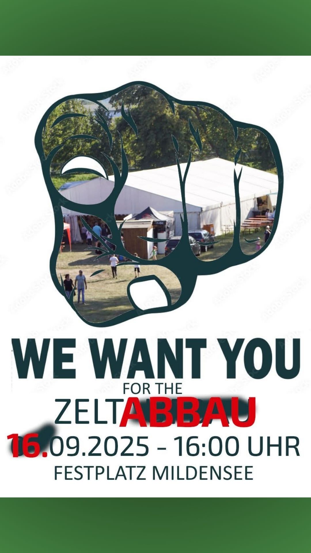 Zeltabbau 2025