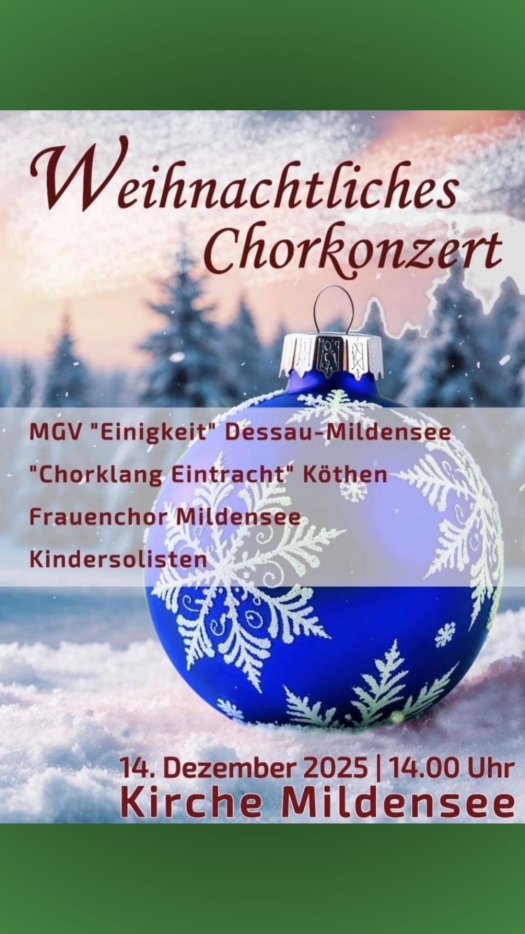 Redaktion Chorkonzert 2025