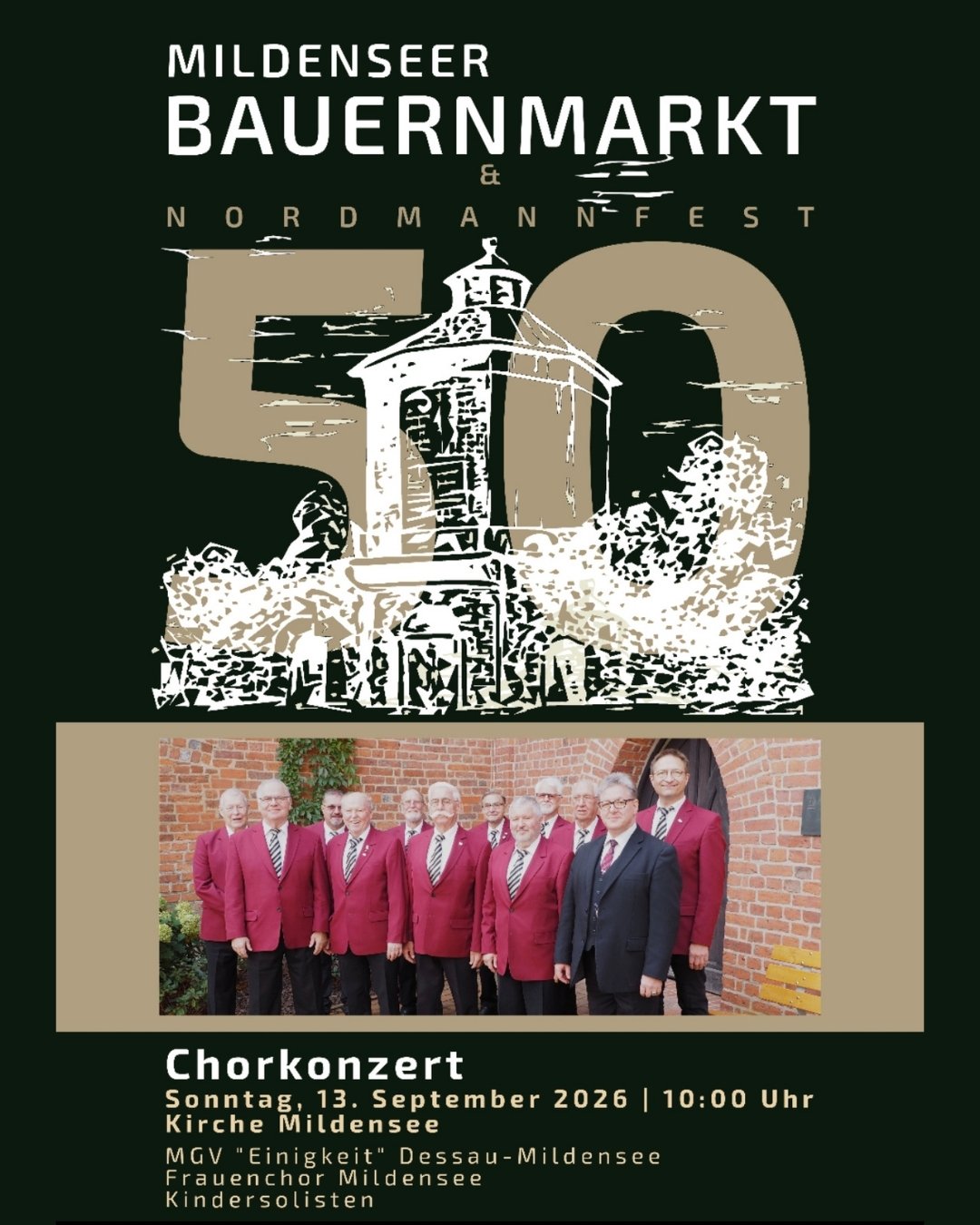 Startseite Chorkonzert zum Nordmannfest 2026