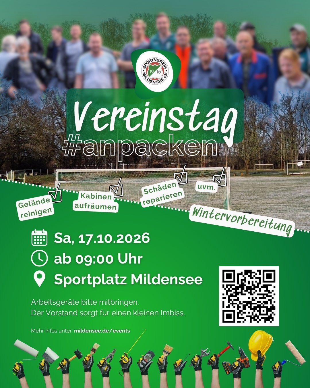 Vereinstag 2026 - Herbst Vereinstag 2026 - Herbst